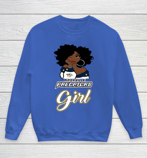 Nashville Predators Girl NHL Youth Sweatshirt 8