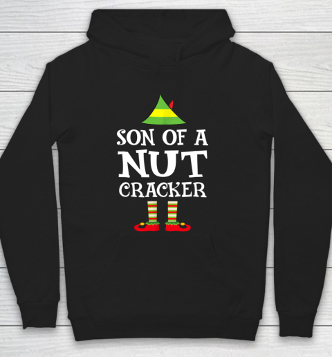 Son Of A Nutcracker Funny Christmas Elf Hoodie
