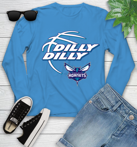 NBA Charlotte Hornets Dilly Dilly Basketball Sports Youth Long Sleeve 7