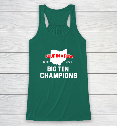 Big Ten Champions Four in a Row 2020 Racerback Tank 5