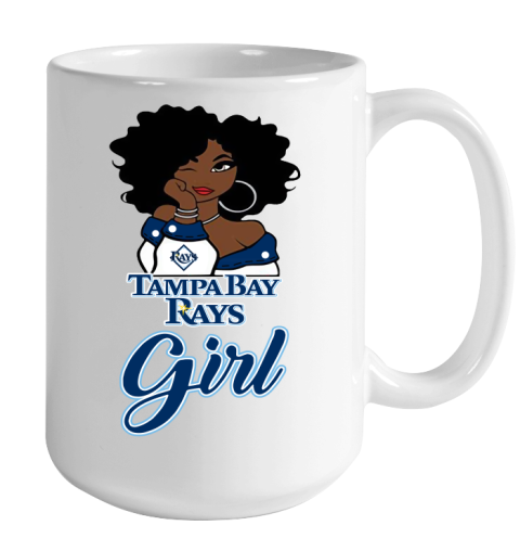 Tampa Bay Rayss Girl MLB Color Changing Mug 15oz 2