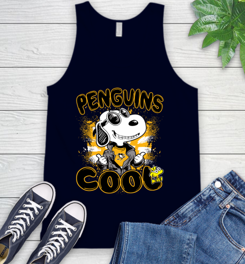 NHL Hockey Pittsburgh Penguins Cool Snoopy Shirt Tank Top 2