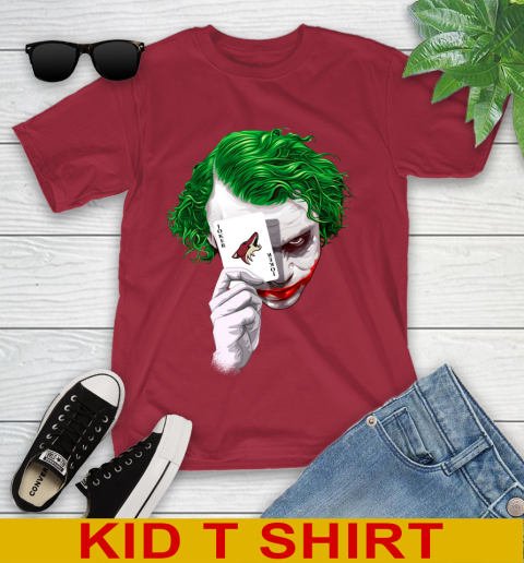 Arizona Coyotes NHL Hockey Joker Card Shirt Youth T-Shirt 12