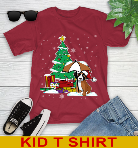Boxer Christmas Dog Lovers Shirts 249