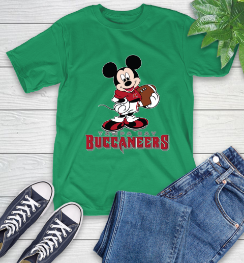 NFL Football Tampa Bay Buccaneers Cheerful Mickey Mouse Shirt T-Shirt 8