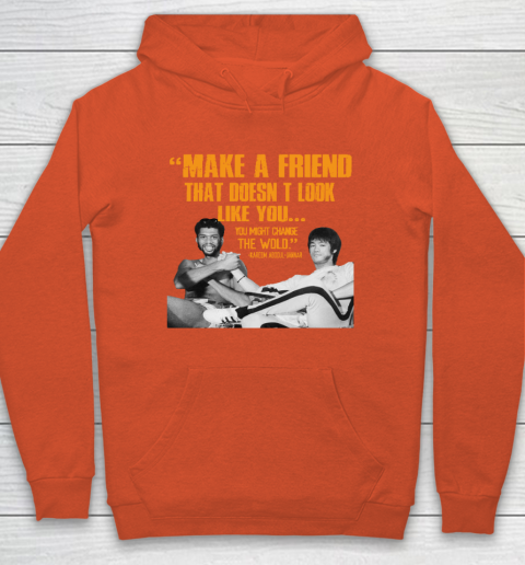 Kareem Abdul Jabbar Shirt Make A Friend That Doesn't Look Like You Hoodie 3