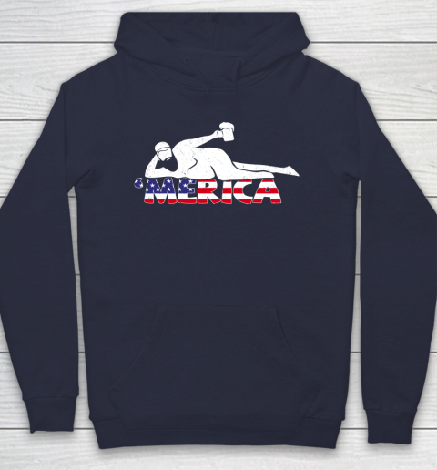 Beer Lover Funny Shirt Mens 4th Of July Merica Fat Party Funny Drinking Adult Joke Hoodie 2
