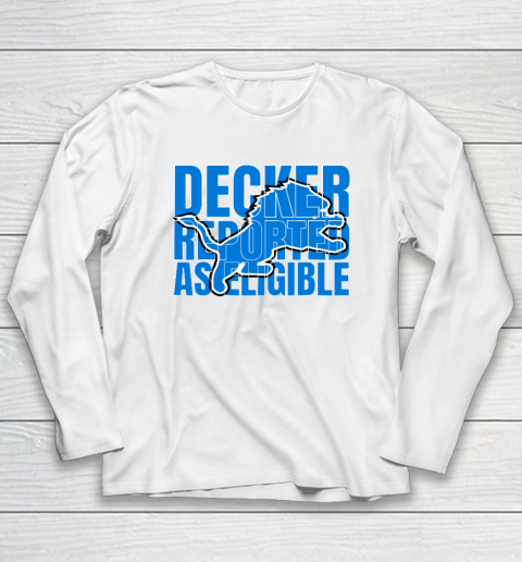 Decker Reported As Eligible Funny Long Sleeve T-Shirt