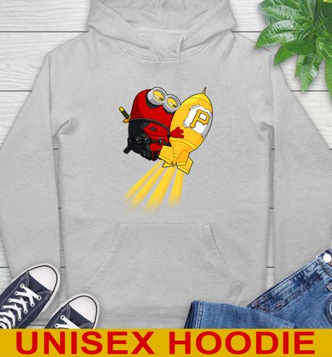 MLB Baseball Pittsburgh Pirates Deadpool Minion Marvel Shirt Hoodie 6
