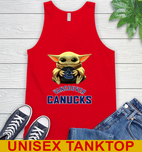 NHL Hockey Vancouver Canucks Star Wars Baby Yoda Shirt 75