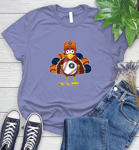 Houston Astros Turkey thanksgiving Women's T-Shirt 11