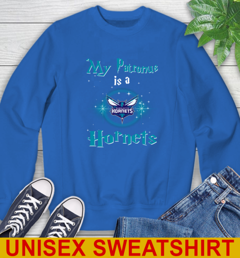 NBA Basketball Harry Potter My Patronus Is A Charlotte Hornets Sweatshirt 11