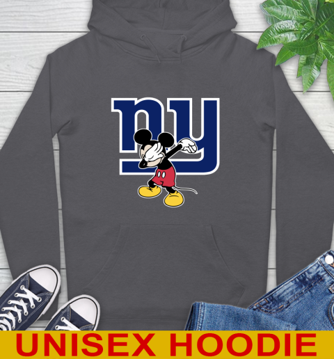 New York Giants NFL Football Dabbing Mickey Disney Sports Hoodie 7