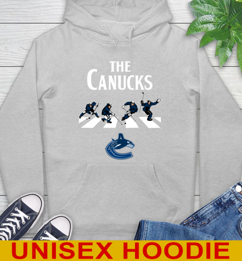 NHL Hockey Vancouver Canucks The Beatles Rock Band Shirt Hoodie 6