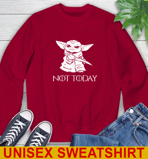 Not Today Game Of Thrones Star Wars Baby Yoda Shirt 33