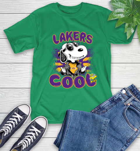 NBA Basketball Los Angeles Lakers Cool Snoopy Shirt T-Shirt 8