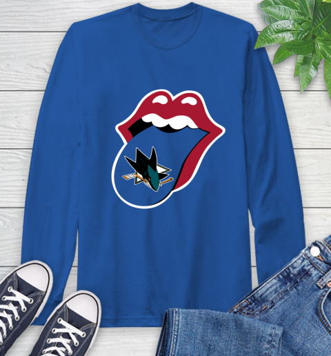 San Jose Sharks NHL Hockey Lips I Root For My Team Adoring Fan 66