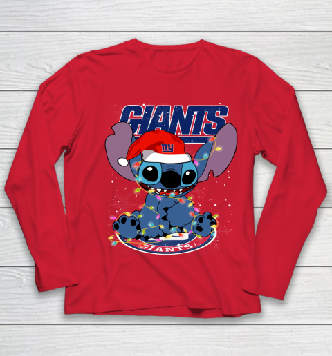 New York Giants NFL Football noel stitch Christmas Youth Long Sleeve 7
