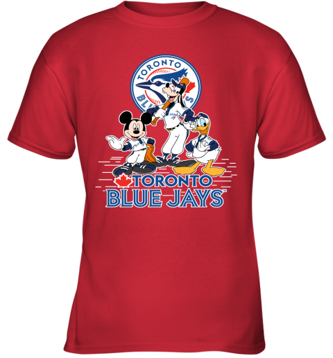 Toronto Blue Jays MLB X Disney Mickey Mouse cartoon shirt, hoodie