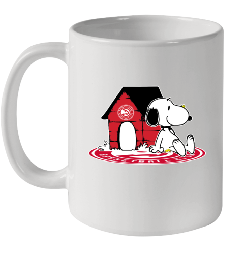 NBA Basketball Atlanta Hawks Snoopy The Peanuts Movie Shirt Ceramic Mug 11oz