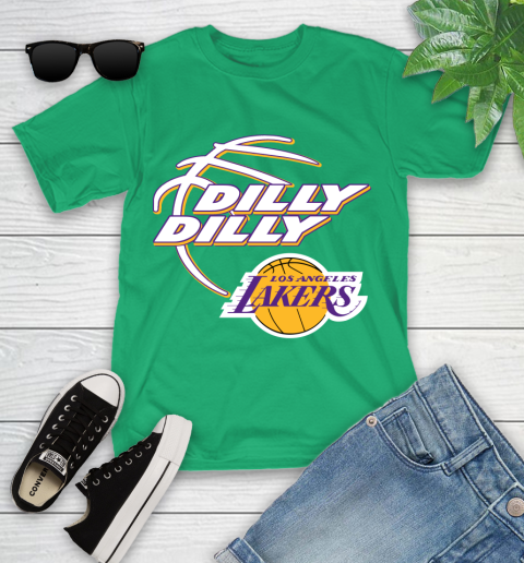 NBA Los Angeles Lakers Dilly Dilly Basketball Sports Youth T-Shirt 6