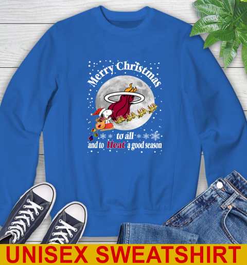 Miami Heat Merry Christmas To All And To Heat A Good Season NBA Basketball Sports Sweatshirt 11