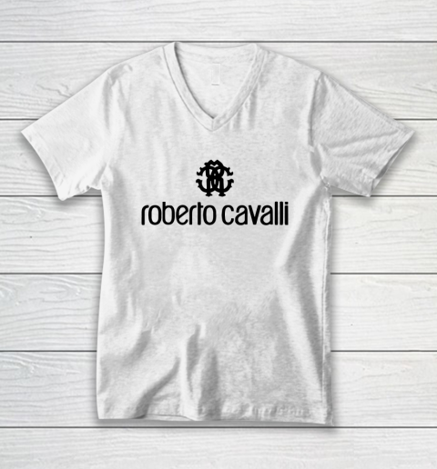 Roberto Cavalli V-Neck T-Shirt