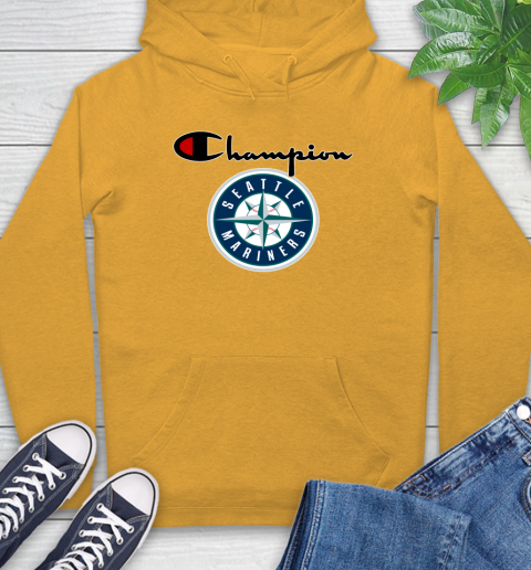 MLB Baseball Seattle Mariners Champion Shirt Hoodie 2