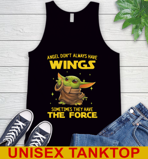 Baby Yoda Angel Don't Always Have Wings They Have The Force Shirt 67