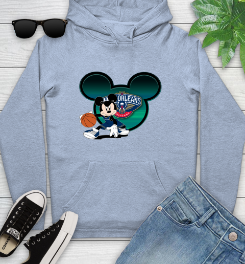 NBA New Orleans Pelicans Mickey Mouse Disney Basketball Youth Hoodie 10