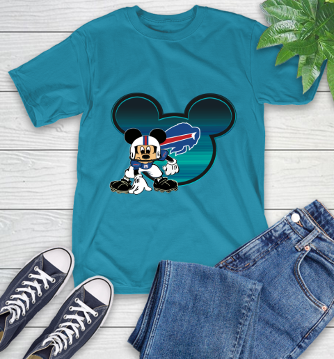 NFL Buffalo Bills Mickey Mouse Disney Football T Shirt T-Shirt 8