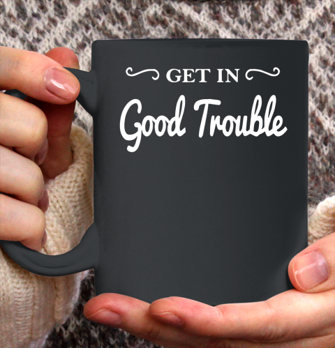 Get in good trouble John Lewis Ceramic Mug 11oz 2