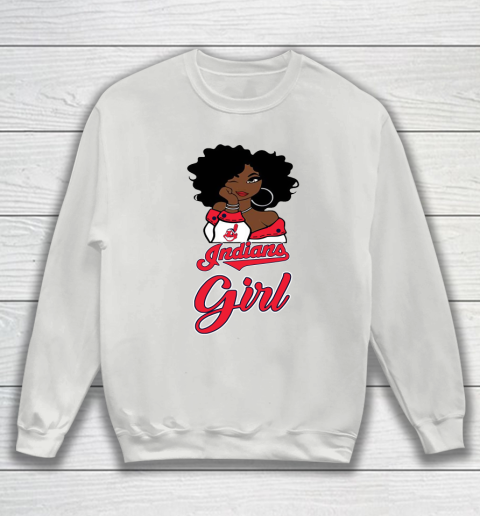 Cleveland Indians Girls Girl MLB Sweatshirt 5
