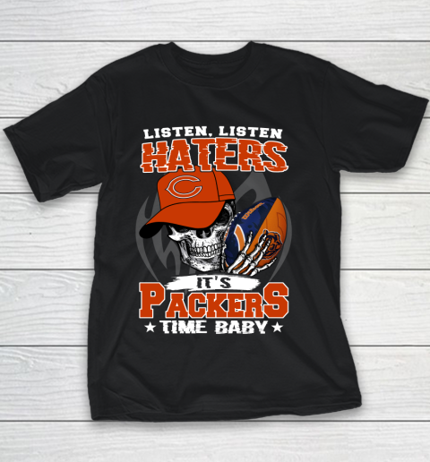 Listen Haters It is BEARS Time Baby NFL Youth T-Shirt