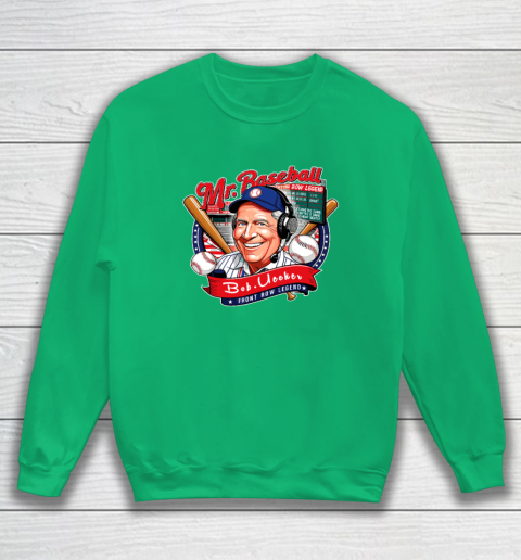 Bob Uecker  Mr Baseball Front Row Legend Funny Sweatshirt 4