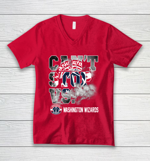 NBA Washington Wizards Basketball Can't Stop Vs V-Neck T-Shirt 6