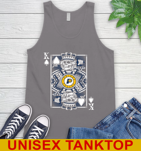 Indiana Pacers NBA Basketball The King Of Spades Death Cards Shirt Tank Top 6