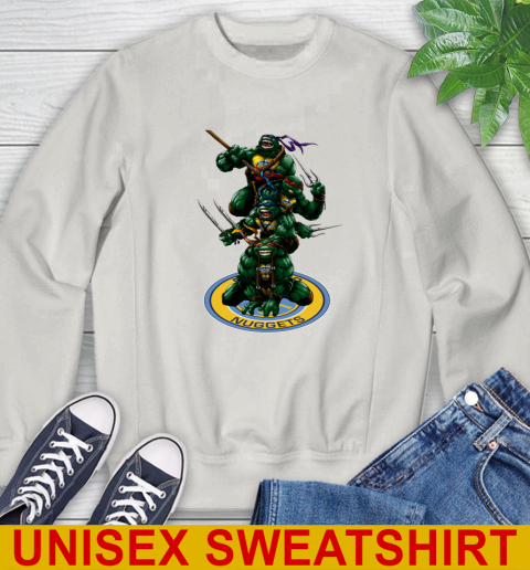 NBA Basketball Denver Nuggets Teenage Mutant Ninja Turtles Shirt Sweatshirt 12