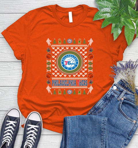 Philadelphia 76ers Merry Christmas NBA Basketball Loyal Fan Ugly Shirt 88