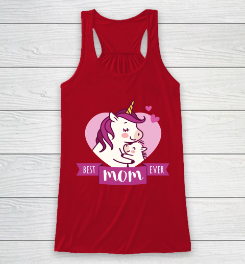 Mother's Day Funny Gift Ideas Apparel  Best Mom Ever T Shirt Racerback Tank 4