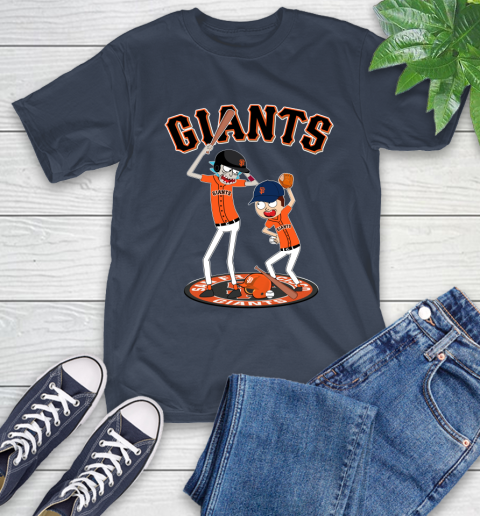 MLB San Francisco Giants Rick And Morty Baseball 4