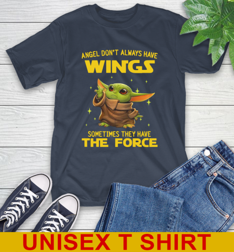 Baby Yoda Angel Don't Always Have Wings They Have The Force Shirt 3