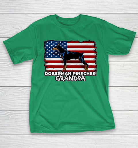 Grandpa Funny Gift Apparel  Mens Doberman Pinscher Grandpa T-Shirt 15