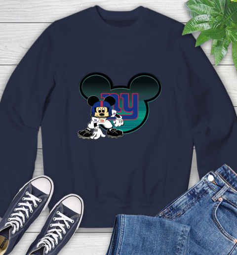 NFL New York Giants Mickey Mouse Disney Football T Shirt Sweatshirt 3
