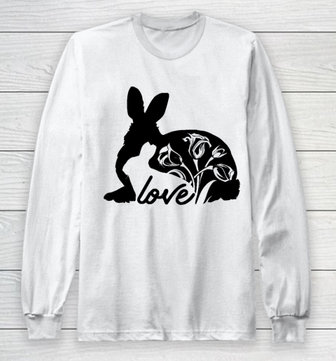 Mother's Day Funny Gift Ideas Apparel  bunny mom tshirt mother day gift spring T Shirt Long Sleeve T-Shirt