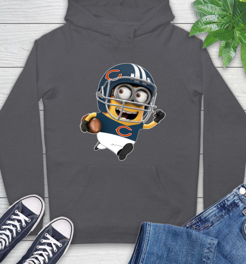 NFL Chicago Bears Minions Disney Football Sports Hoodie 7