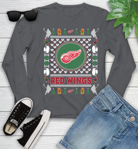 Detroit Red Wings Merry Christmas NHL Hockey Loyal Fan Ugly Shirt 132