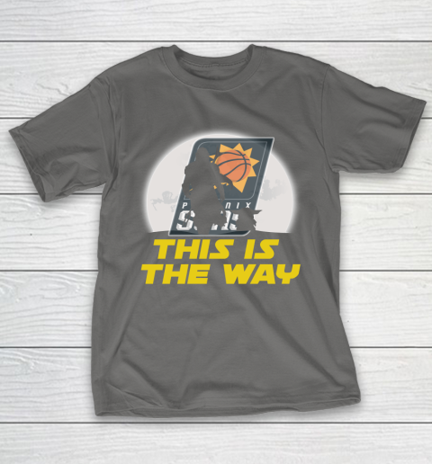Phoenix Suns NBA Basketball Star Wars Yoda And Mandalorian This Is The Way T-Shirt 8