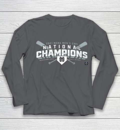 Mississippi State National Championship 2021 Youth Long Sleeve 6