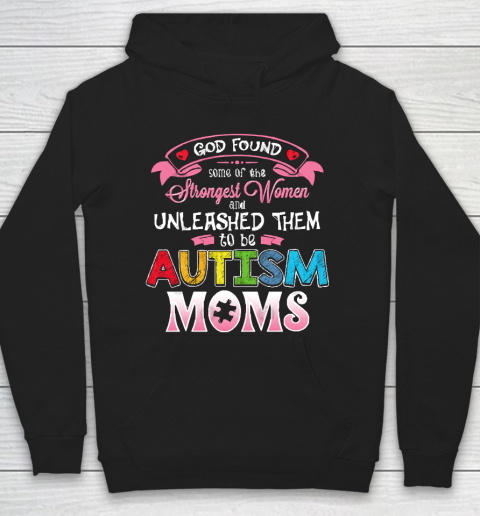 Mother's Day Funny Gift Ideas Apparel  Autism Awareness Novelty Gift Amazing Moms T Shirt Hoodie